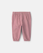 Baby Girl Floral Corduroy Baggy Pants - Purple, image 2 of 4 slides