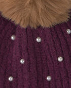 Filles - Tuque Pearly Kombi - Mauve, image 3 sur 3 diapositives