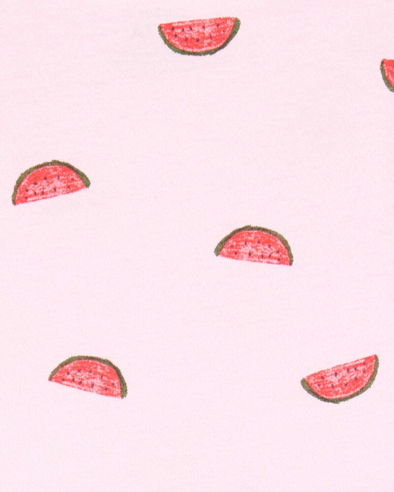 Kid Watermelon Tank Romper, image 3 of 4 slides