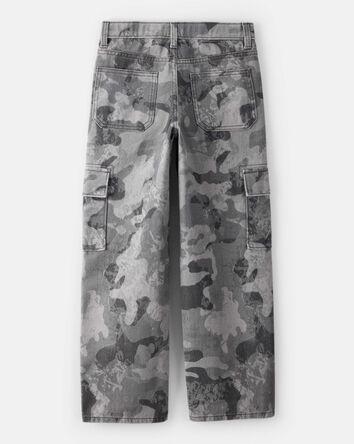 Garçons - Pantalon cargo camouflage, 