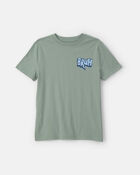 Gar&ccedil;ons - T-shirt imprim&eacute; &laquo;Bruh&raquo; - Vert, image 1 sur 2 diapositives
