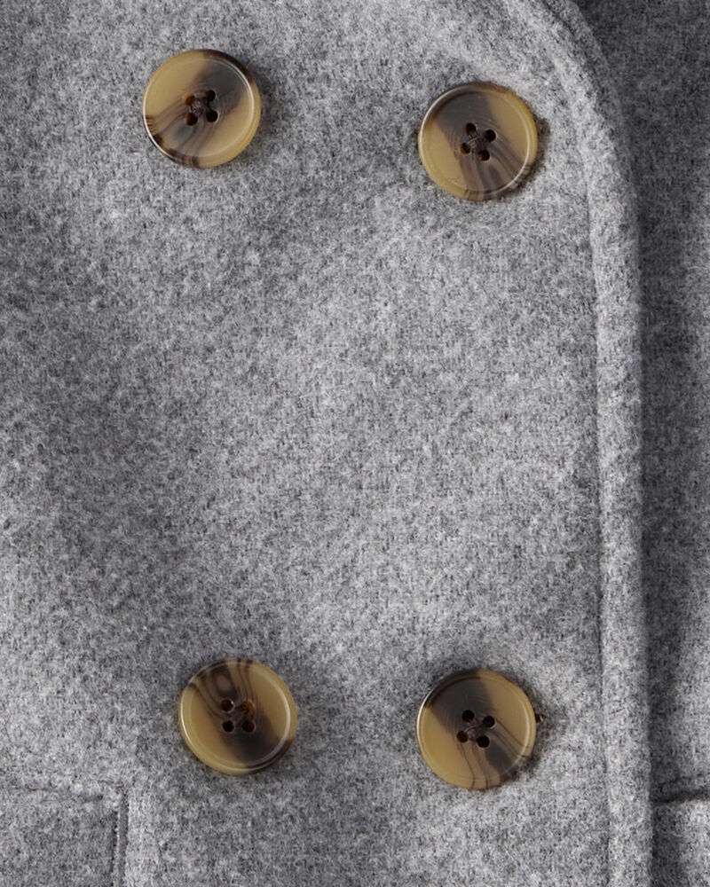 Girls Long-Sleeve Fashion Jacket - Grey, image 4 of 5 slides