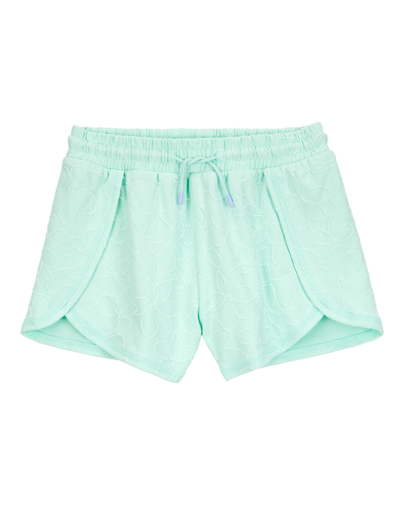 Kid Silky Swift Shorts - Turquoise, image 1 of 4 slides