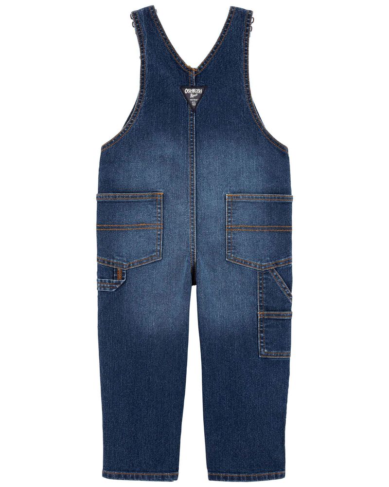 Enfant en bas âge Salopette en denim extensible, image 2 sur 5 diapositives