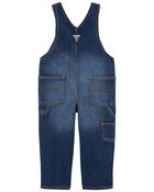 Enfant en bas âge Salopette en denim extensible, image 2 sur 5 diapositives
