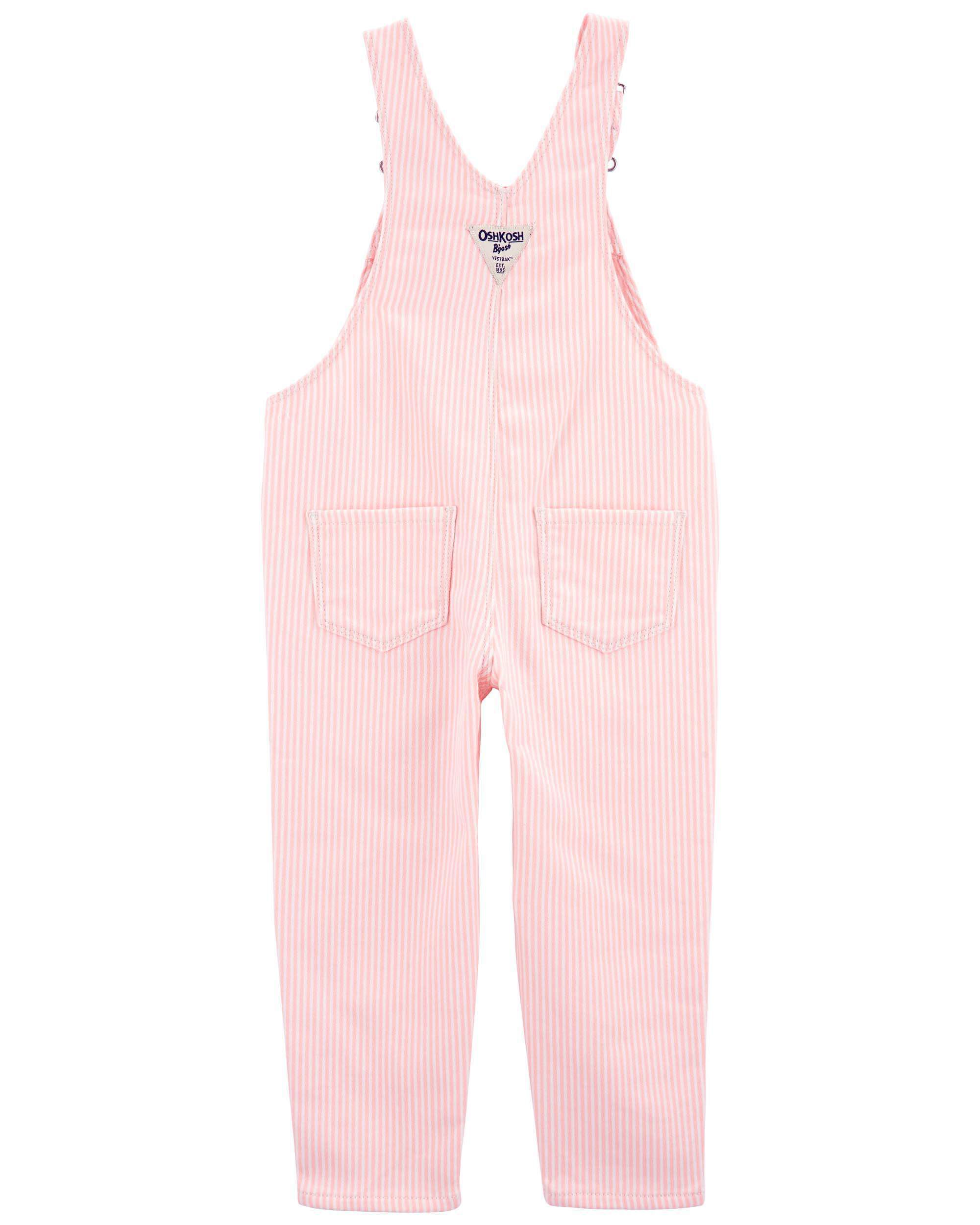 Pink Hickory Stripe Overalls Carter s Oshkosh Canada