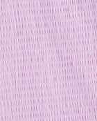 Kid Short-Sleeve Crinkle Top - Purple, image 2 of 3 slides