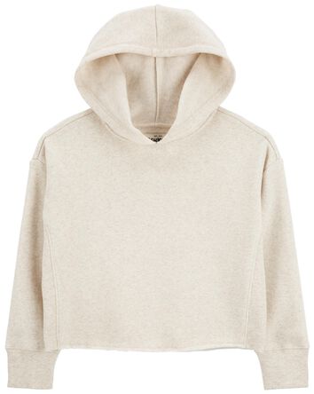 Cropped Pullover Hoodie, 