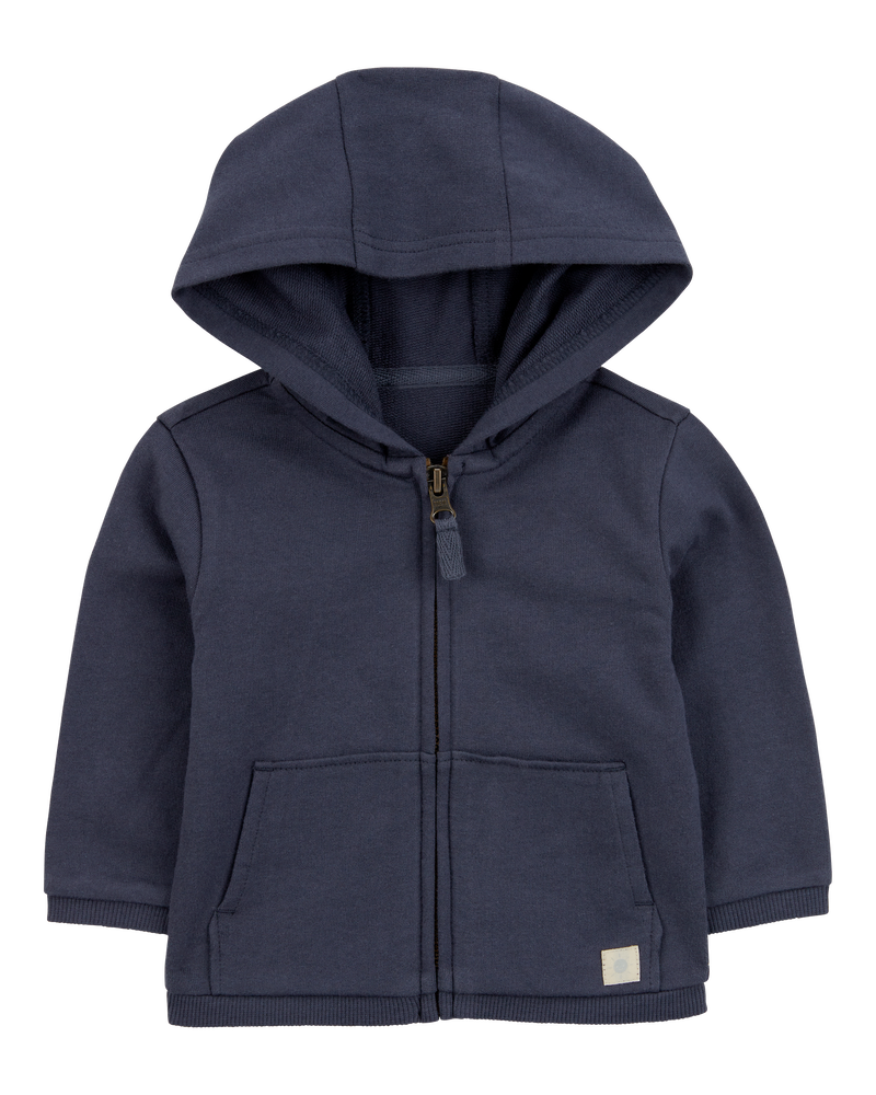 Baby 3-Piece French Terry Mix-and-Match Outfit Set - Navy, image 2 of 9 slides