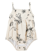 Baby Girl 1-Piece Beach Print Swimsuit, image 2 of 5 slides