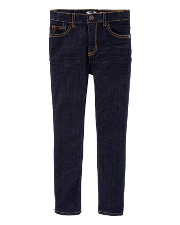Kid Dark Wash Skinny Jeans, 