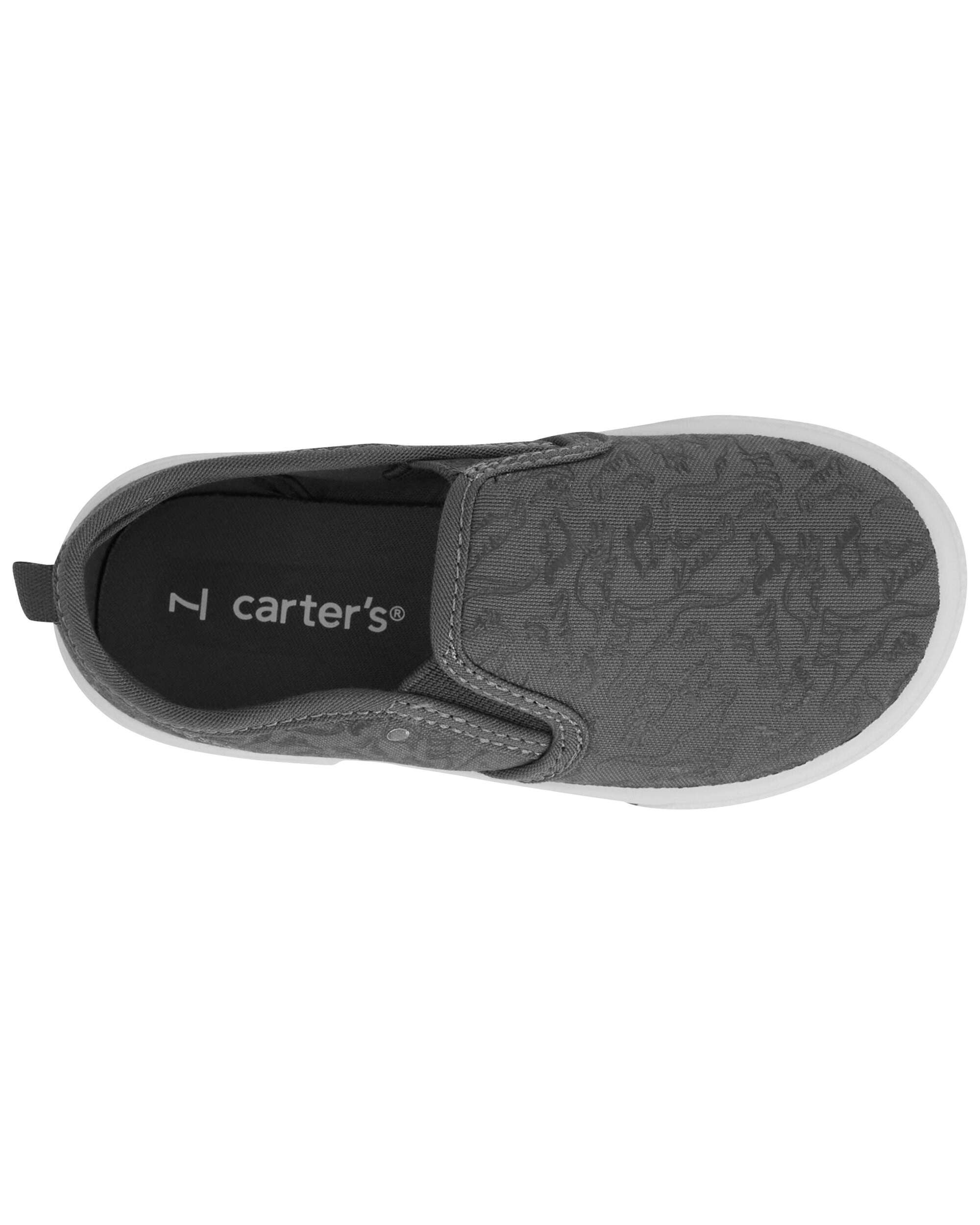 Carter's dinosaur shop slip on shoes