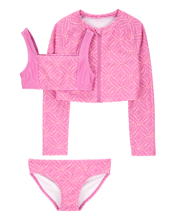 Kid 3-Piece Rashguard Swim Set, 