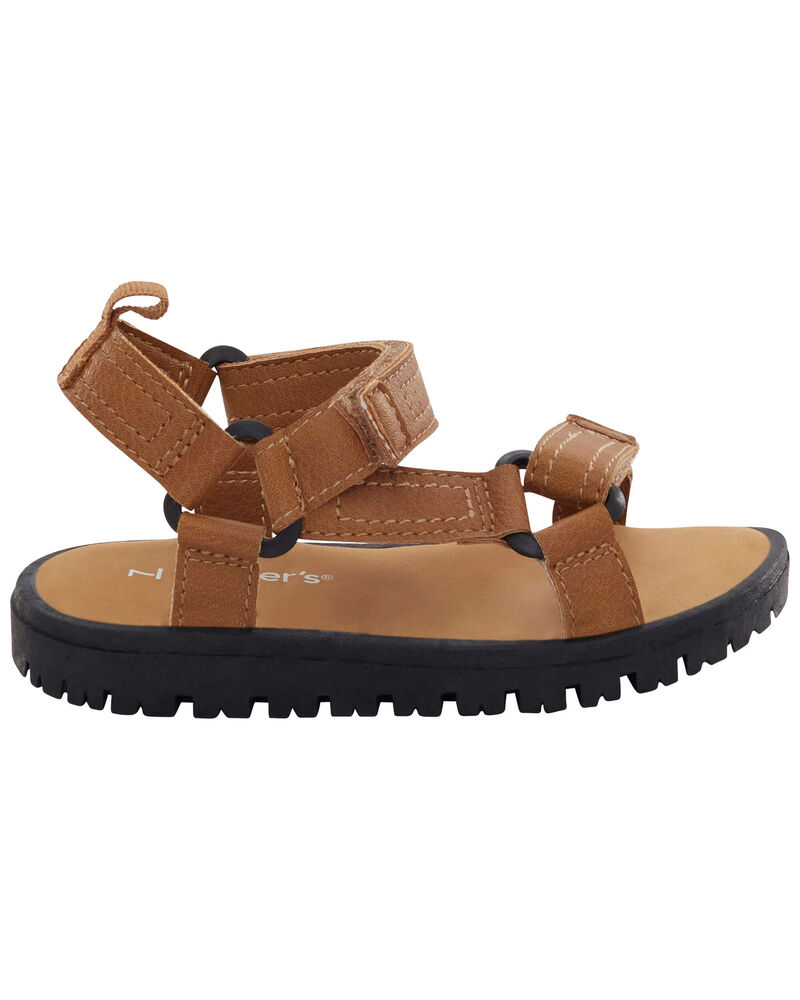 Toddler Hook & Loop Strap Sandals, image 2 of 6 slides