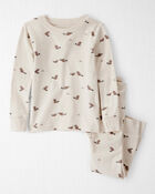Toddler Organic Cotton Pyjamas in Beavers' Creek Print, image 1 of 5 slides