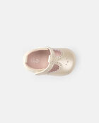B&eacute;b&eacute; fille - Chaussures Charles IX &agrave; talon plat &agrave; motif ajour&eacute; - Blanc, image 6 sur 8 diapositives