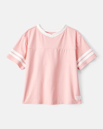 Filles - Haut à manches courtes - Rose, 