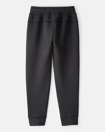 Boys Cotton Active Pants - Black, 