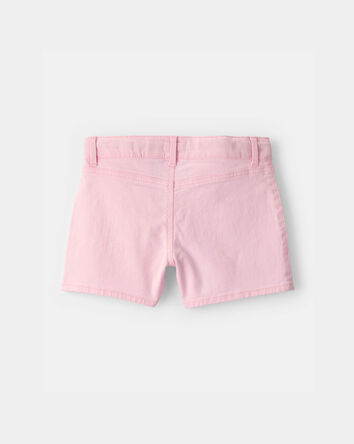 Girls Utility Shorts - Pink, 