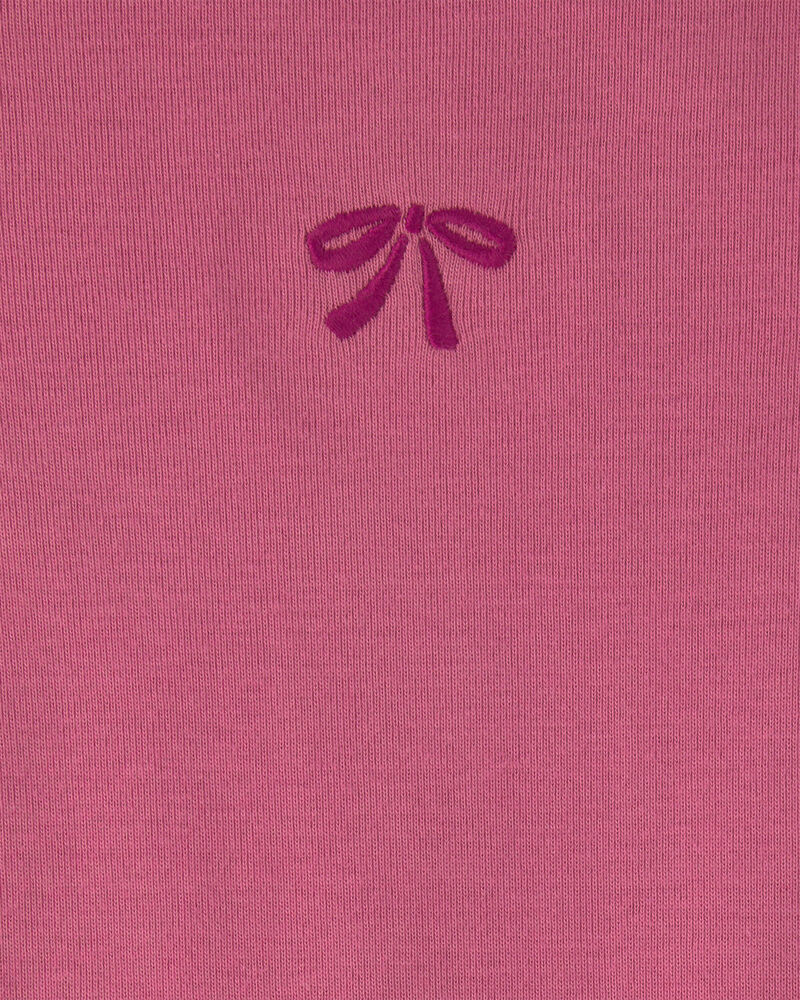 B&eacute;b&eacute; fille - Emballage 5 cache-couches &agrave; manches courtes &agrave; motif ourson &ndash; Rose/Mauve, image 3 sur 6 diapositives