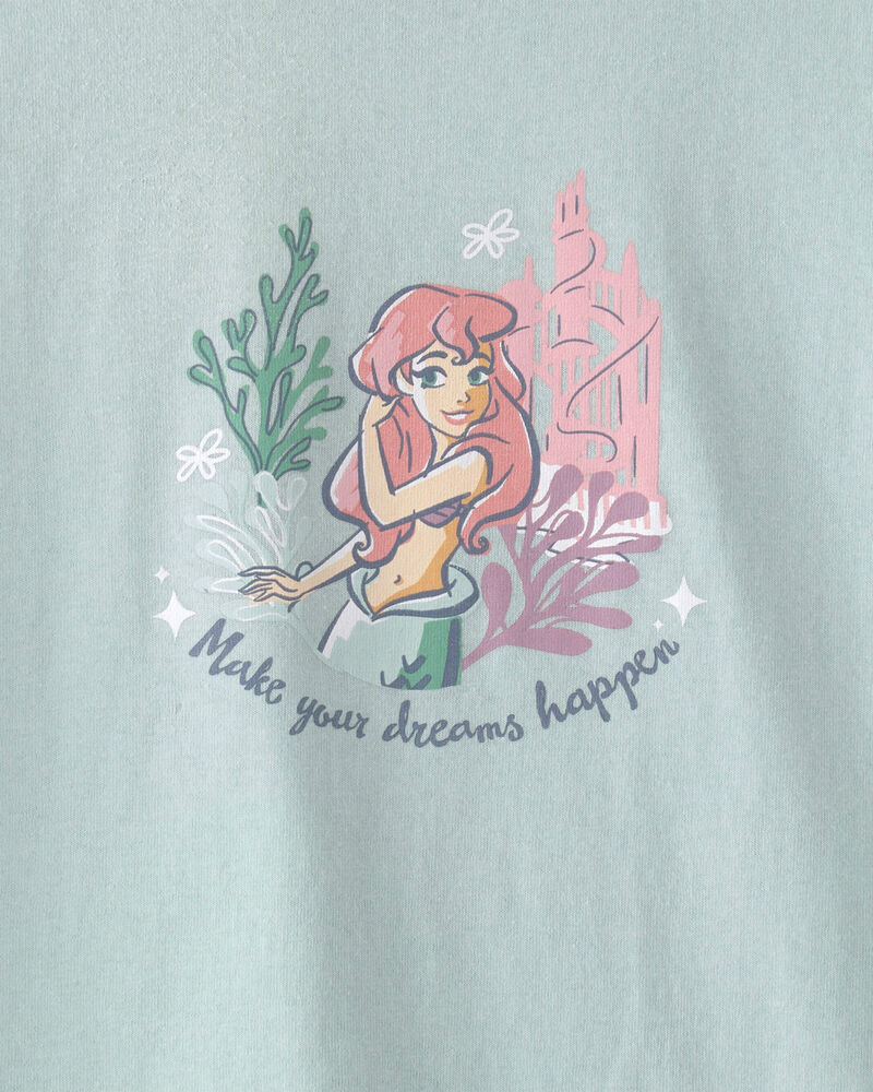 Girls Disney&copy; Ariel Graphic Tee - Blue, image 3 of 5 slides