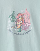 Girls Disney&copy; Ariel Graphic Tee - Blue, image 3 of 5 slides