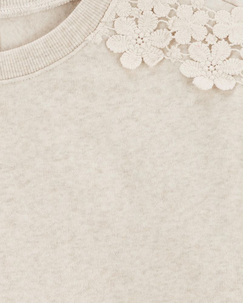 Cropped Boxy Fit Pullover, image 2 of 3 slides