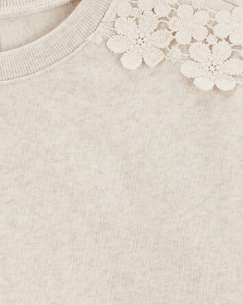 Cropped Boxy Fit Pullover, 