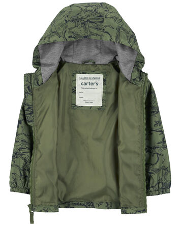 Baby Dino Print Jacket, 