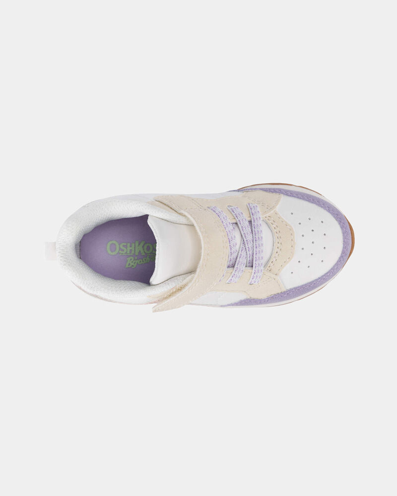 Toddler Girl Colour Block Sneakers - White, image 4 of 6 slides