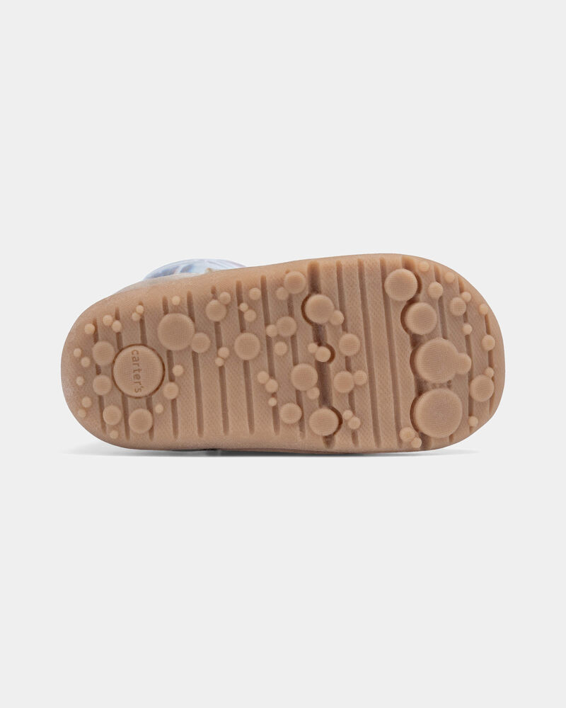 B&eacute;b&eacute; fille - Bottes m&eacute;talliques Every Step&reg; First Walker - Brun, image 5 sur 6 diapositives