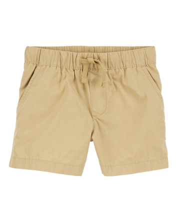 Toddler Pull-On Poplin Shorts, 
