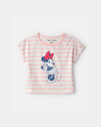 Toddler Girl 2-Piece Disney&copy; Minnie Mouse Short-Sleeve Pyjama Set - Red/White, 