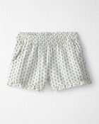 Toddler Girl 2-Piece Organic Cotton Gauze in Floral, image 2 of 5 slides