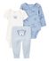 Blue/Ivory