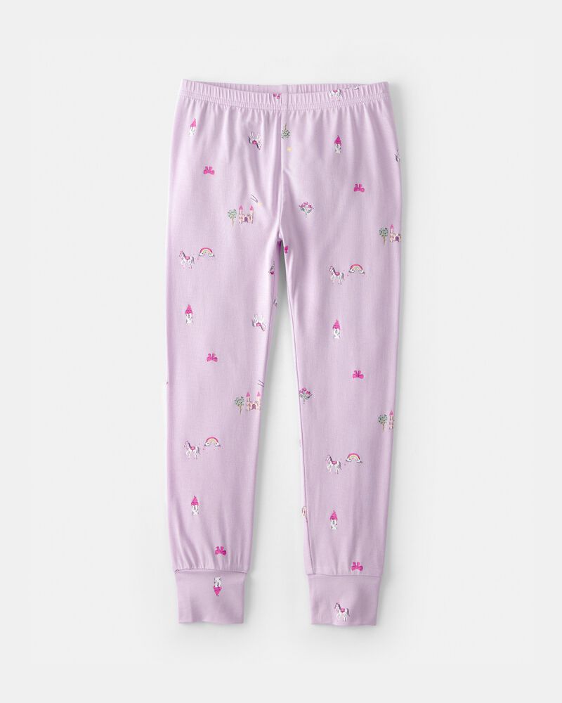 Toddler Girl Fairytale PurelySoft 2-Piece Pyjama Set - Purple, image 3 of 7 slides