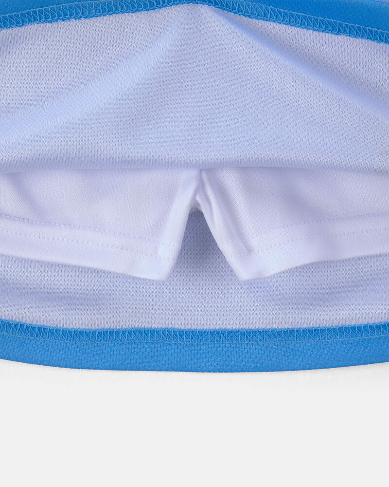 Filles - Jupe-short de sport Umbro Argentine - Bleu clair/Blanc, image 5 sur 7 diapositives