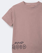 Tout-petit - T-shirt d&eacute;contract&eacute; - Mauve, image 6 sur 6 diapositives