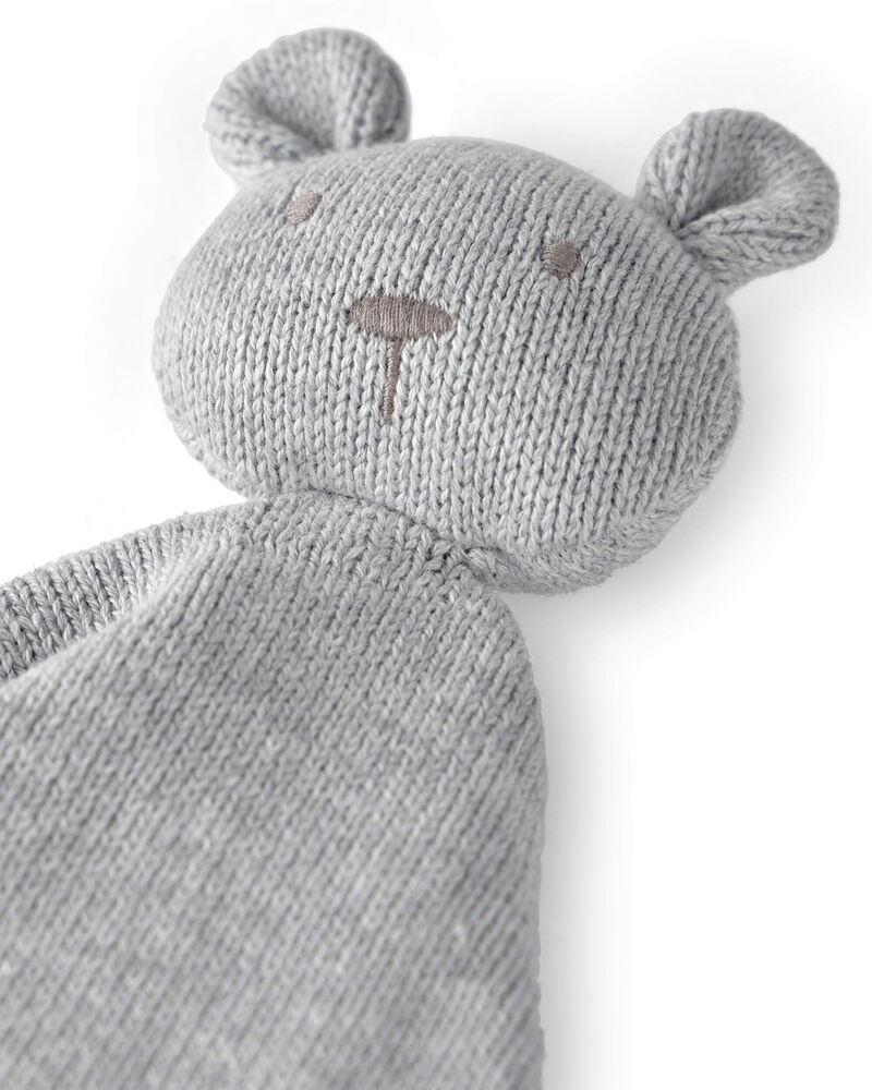 B&eacute;b&eacute; - Doudou ours en coton biologique, image 3 sur 3 diapositives