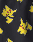 Boys Pokemon Swim Trunks - Black/Yellow, image 3 of 3 slides