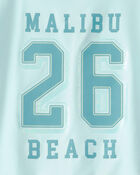 Girls 'Malibu Beach' Active Top - Blue, image 3 of 4 slides