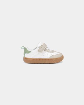 Baby Boy Every Step&reg; First Walker Casual Shoes - Tan/White, 