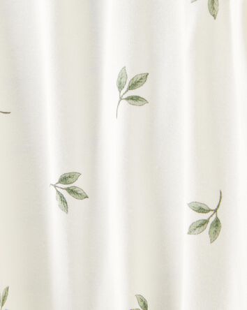 Baby Girl 2-Pack PurelySoft Pull-On Pants - Green/White, 