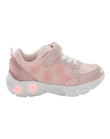 Toddler Glitter Light Up Sneakers, 