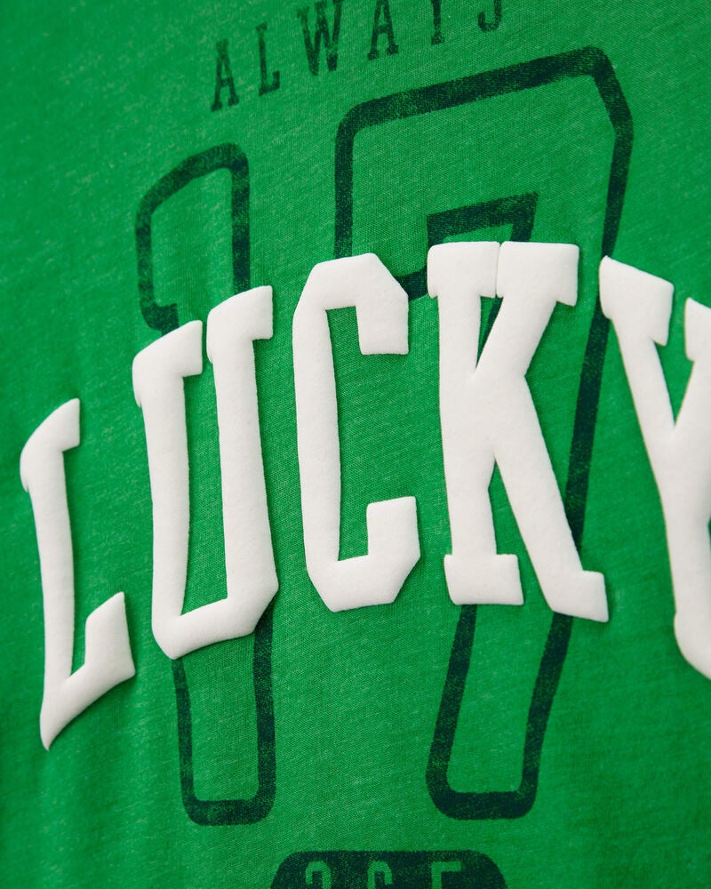 Toddler St. Patrick's Day "Lucky" Tee, image 2 of 4 slides