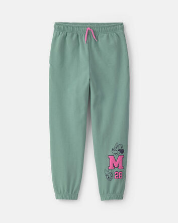 Girls Disney&copy; Minnie Mouse Fleece Joggers - Green, 
