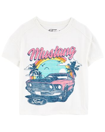 T-shirt à imprimé de Mustang, 