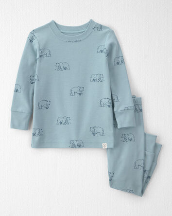 Baby 2-Piece Organic Cotton Pyjamas in Winter Bears, 