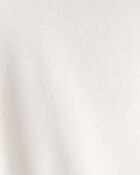 Girls French Terry Hoodie - Ivory, image 2 of 3 slides