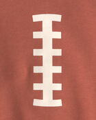 Baby Organic Cotton 'Game Day' French Terry Graphic Bubble, image 5 of 6 slides